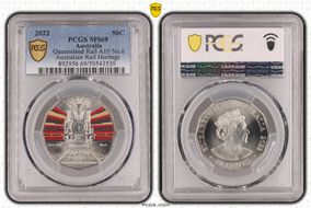 2022 50C Queensland Rail A10 No.6 Australian Rail Heritage MS69