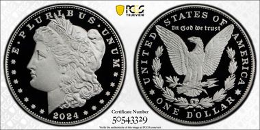 2024-S $1 Morgan Dollar PR70DCAM