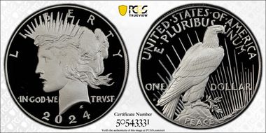 2024-S $1 Peace Dollar PR69DCAM