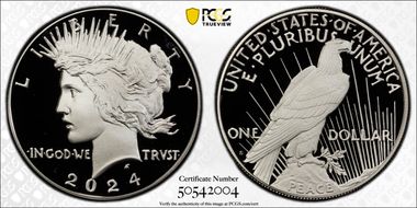 2024-S $1 Peace Dollar PR69DCAM