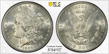 1903 $1 MS67
