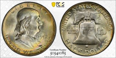 1952-D 50C MS66+ FBL