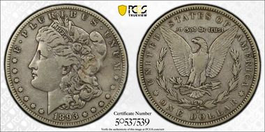 1893-S $1 VF25