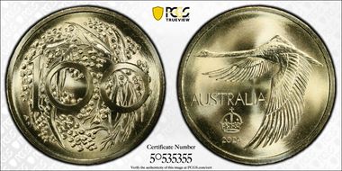 2024 Medal Swan "Pattern Dollar" AlBr ACR 60th Anniversary MS69