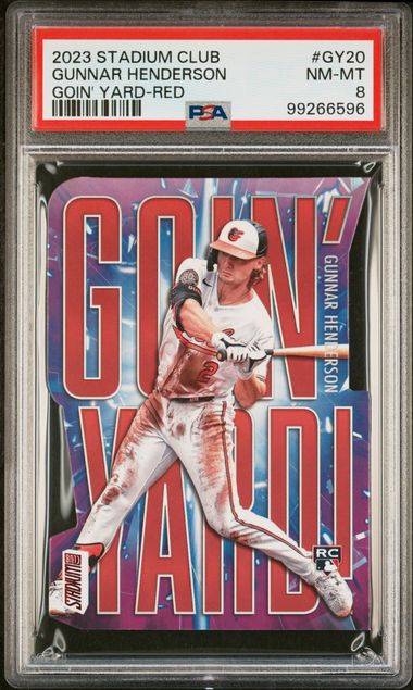 2023 Topps TOPPS STADIUM CLUB GOIN' YARD Red #GY20 Gunnar Henderson front