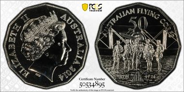 2014 50C Australian Flying Corps MS69