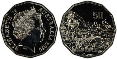 2015 50C Greece MS69