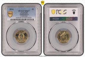 2016 $2 Paralympics Colorized MS67