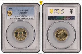 2016 $2 Paralympics Colorized MS68