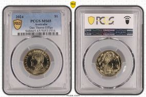 2024 $1 Dan Thorne Effigy MS65