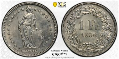 1906 B 1 Fr KM-24 Ag N1