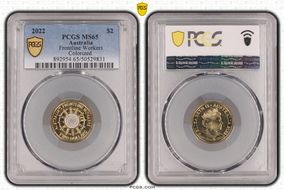 2022 $2 Frontline Workers Colorized MS65