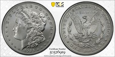 2023 $1 Morgan Dollar MS70