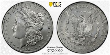 2023 $1 Morgan Dollar MS70