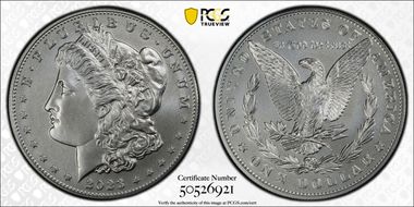 2023 $1 Morgan Dollar MS70
