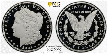 2023-S $1 Morgan Dollar PR70DCAM