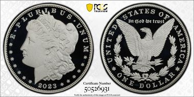 2023-S $1 Morgan Dollar PR70DCAM
