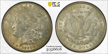 1921-D $1 MS61