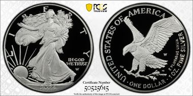 2024-W  $1 Silver Eagle PR70DCAM