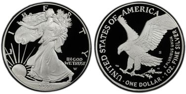 2024-S $1 Silver Eagle PR70DCAM
