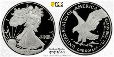 2024-S $1 Silver Eagle PR70DCAM