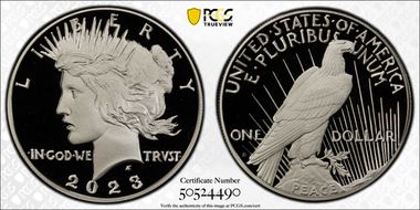 2023-S $1 Peace Dollar First Strike PR69DCAM