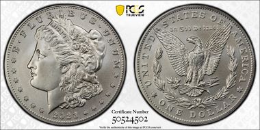 2023 $1 Morgan Dollar First Strike MS70