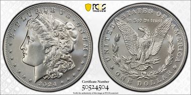 2024 $1 Morgan Dollar First Strike MS69