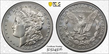 2024 $1 Morgan Dollar First Strike MS69