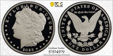 2023-S $1 Morgan Dollar First Strike PR69DCAM