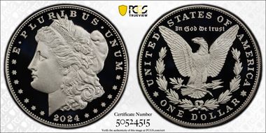 2024-S $1 Morgan Dollar First Strike PR70DCAM