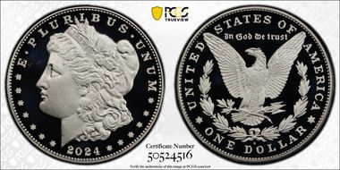 2024-S $1 Morgan Dollar First Strike PR69DCAM