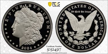 2024-S $1 Morgan Dollar First Strike PR70DCAM