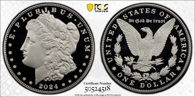 2024-S $1 Morgan Dollar First Strike PR69DCAM