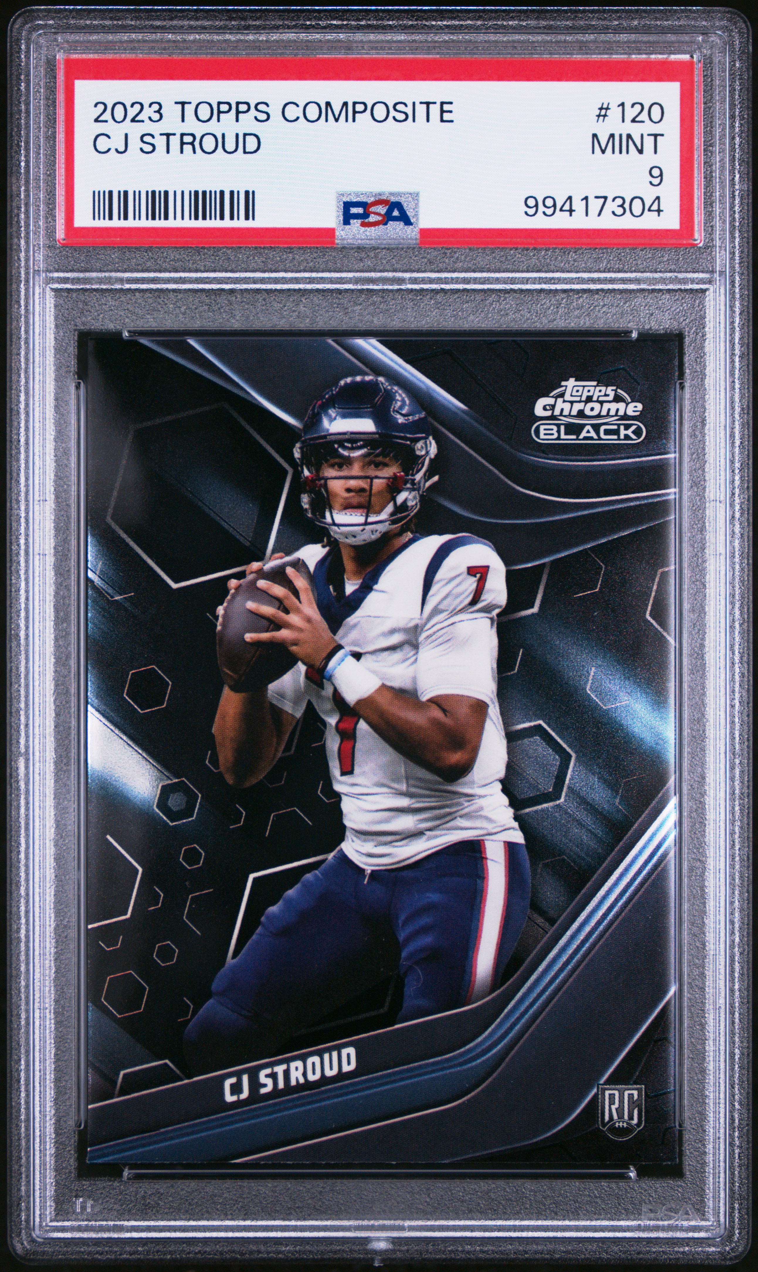 2023 Topps Composite Cj Stroud #120 Mint 9 front