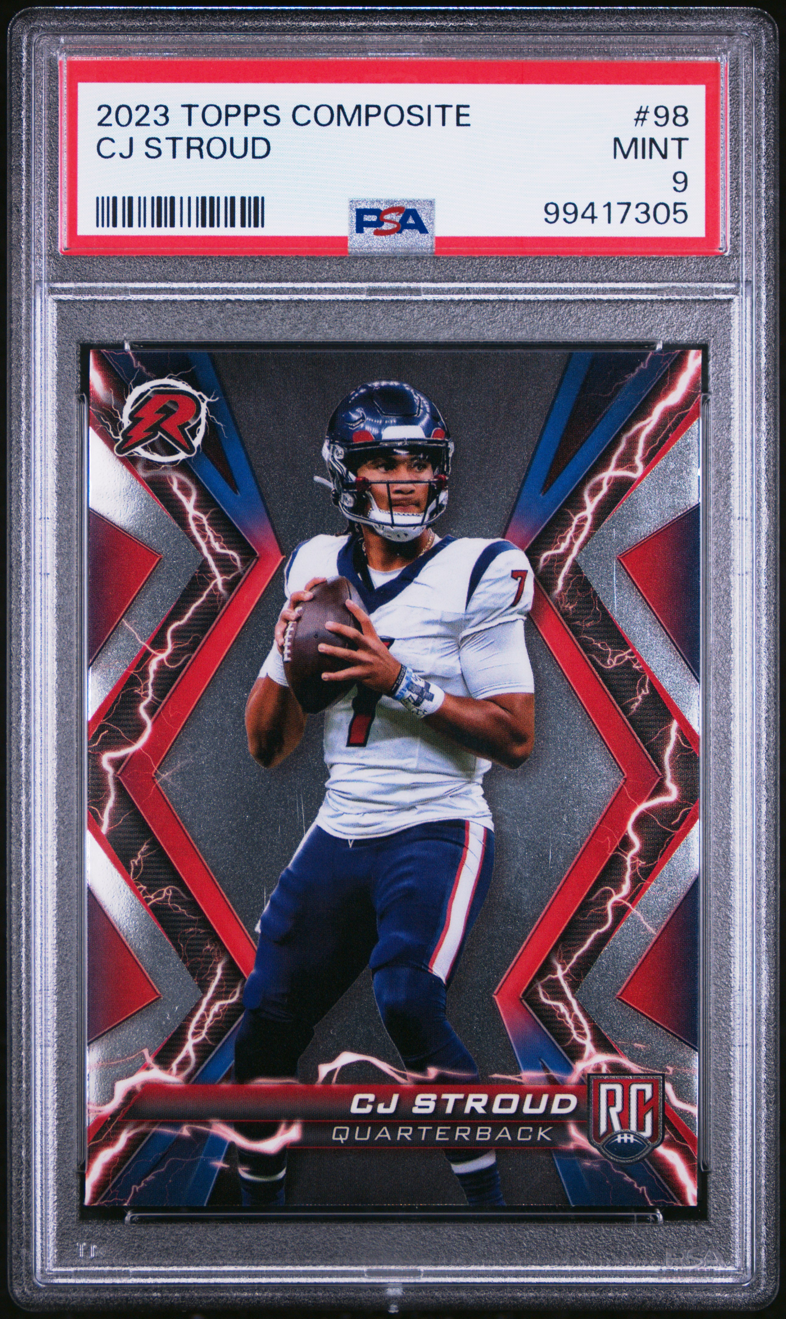 2023 Topps Composite Cj Stroud #98 Mint 9 front