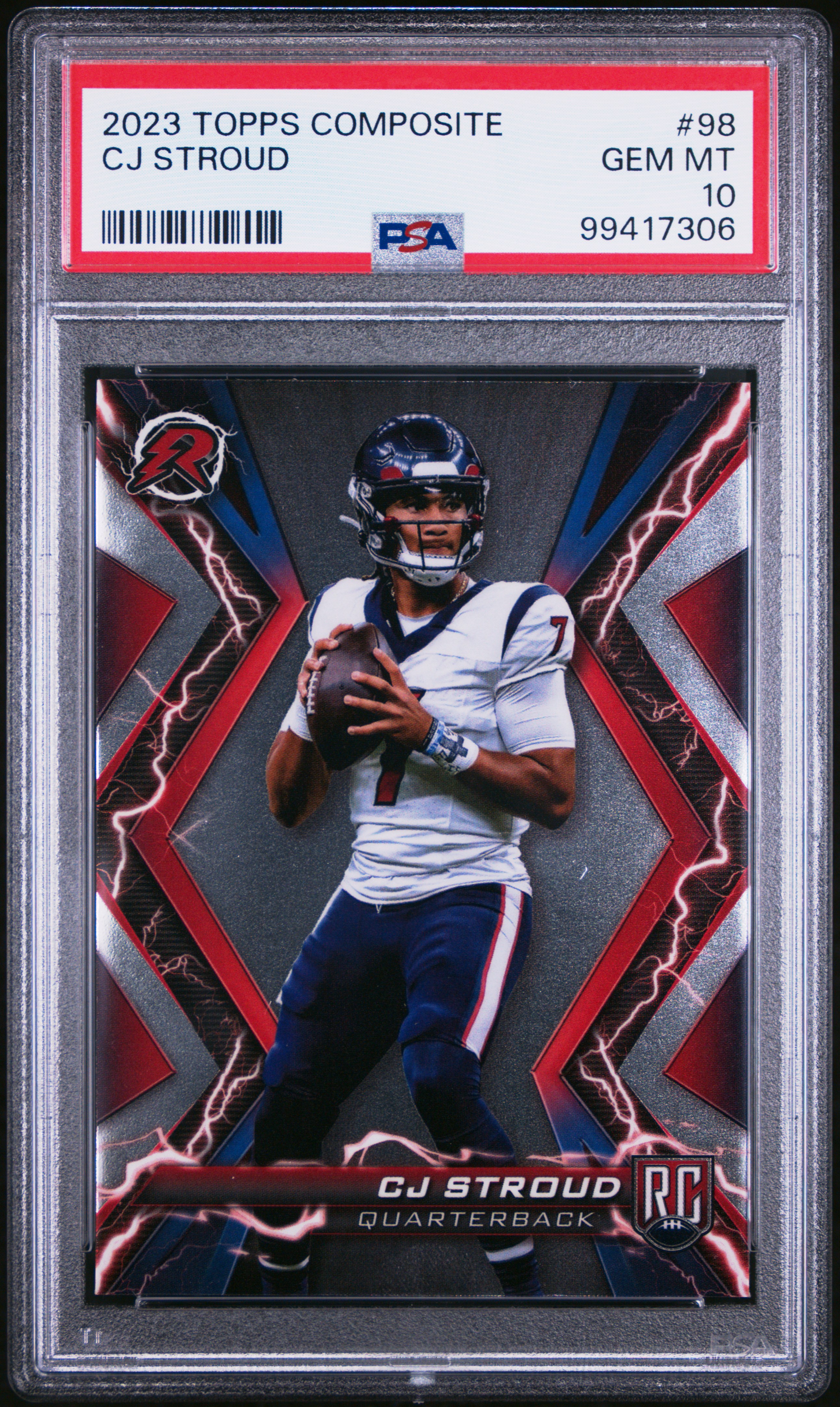 2023 Topps Composite Cj Stroud #98 Gem Mt 10 front