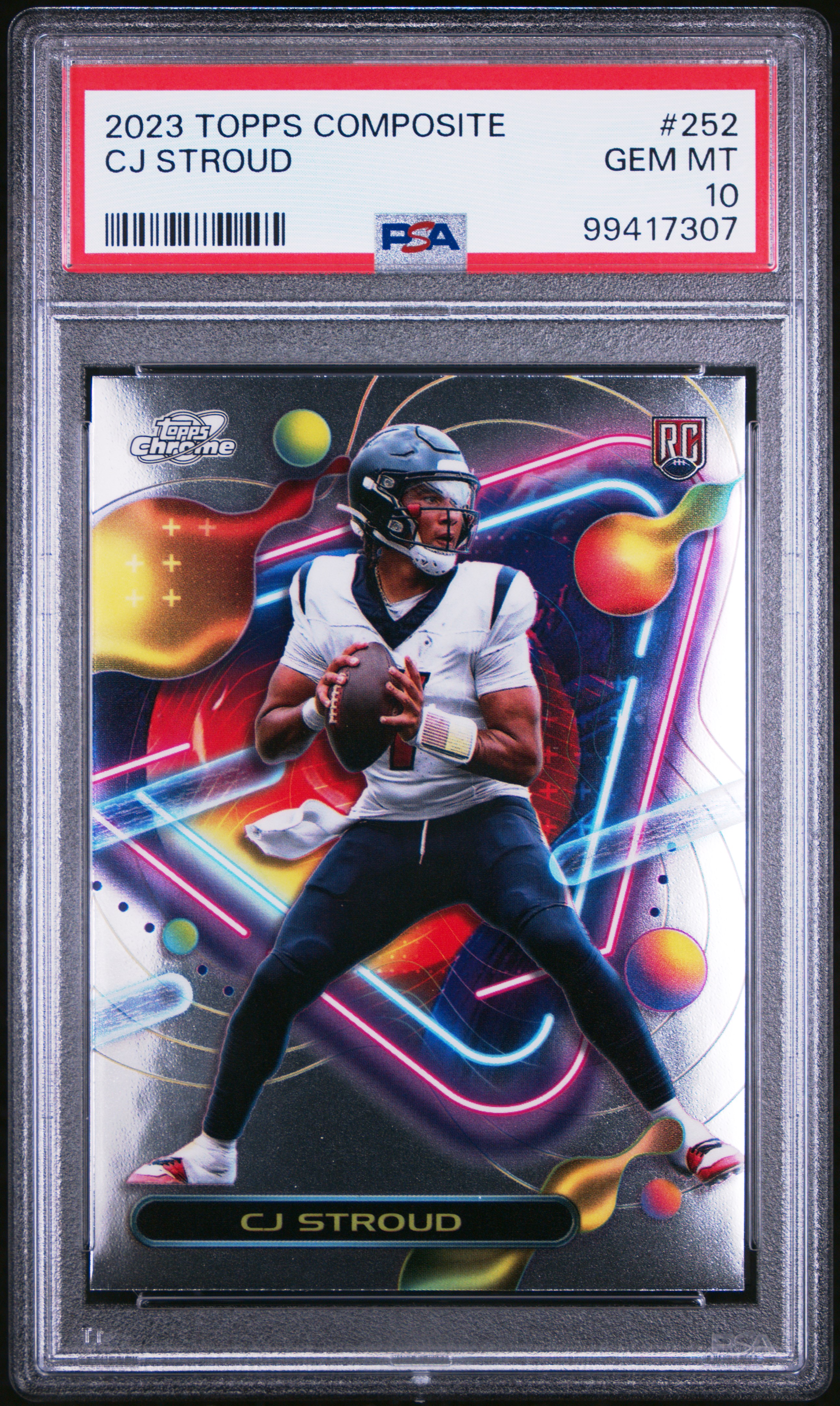 2023 Topps Composite Cj Stroud #252 Gem Mt 10 front