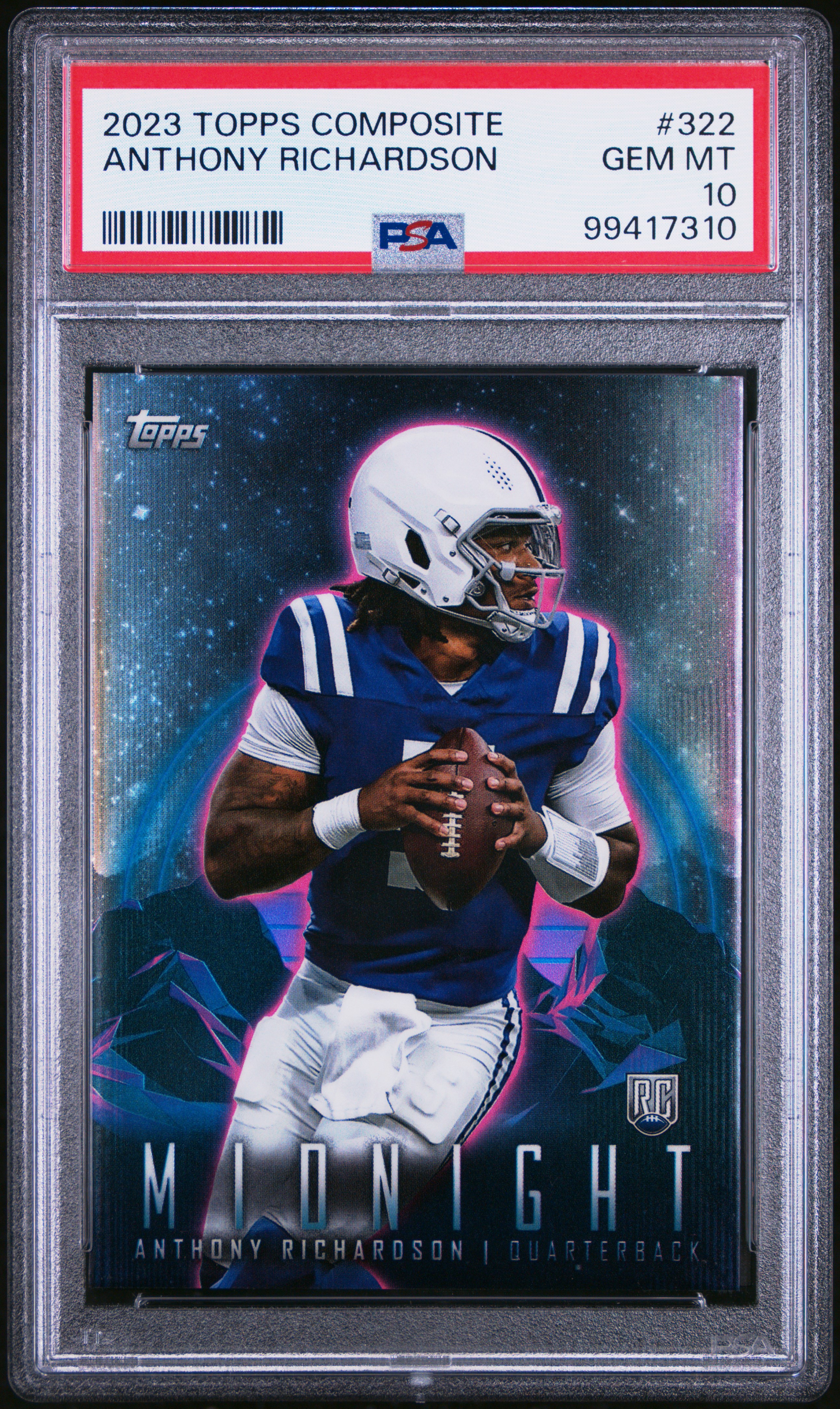 2023 Topps Composite Anthony Richardson #322 Gem Mt 10 front