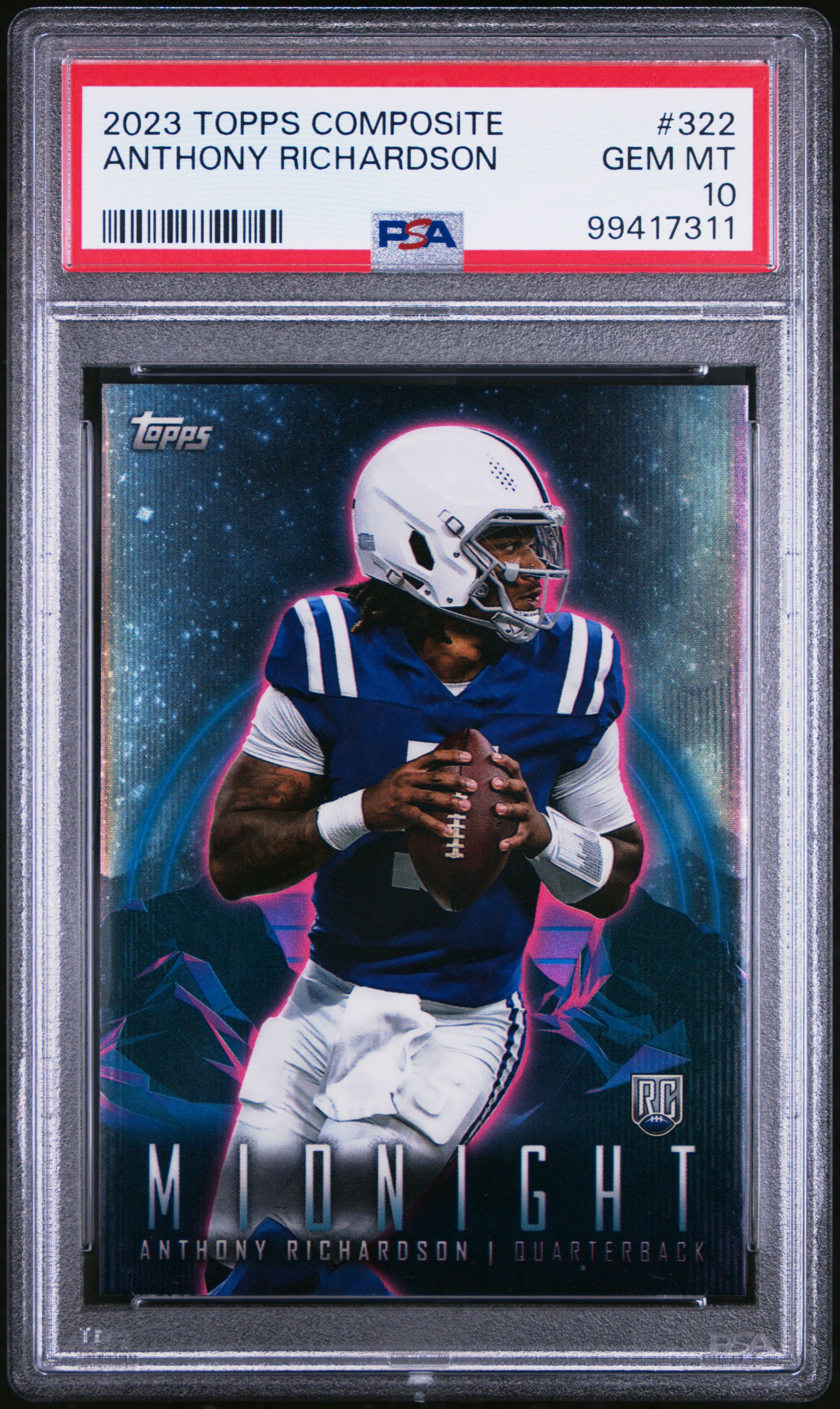 2023 Topps Composite Anthony Richardson #322 Gem Mt 10 front