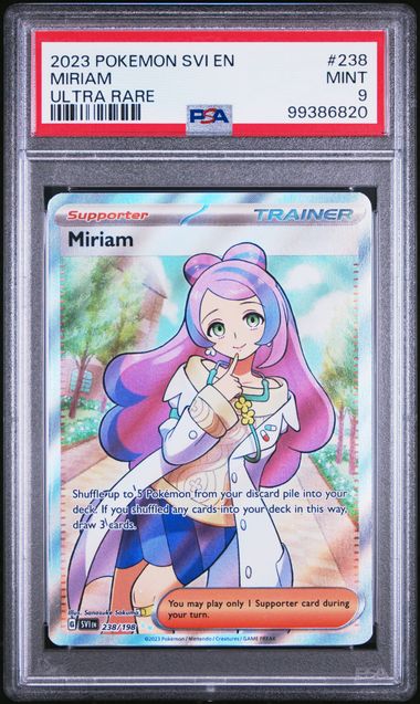 2023 Pokemon Scarlet & Violet #238 Miriam front