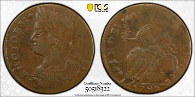 1787 CT 1/2P AUCTOBI, Miller 39.2-ee XF40BN