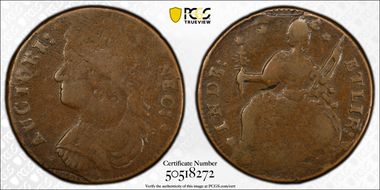 1787 CT 1/2P ETLIR, Miller 33.17-gg.2 F12BN