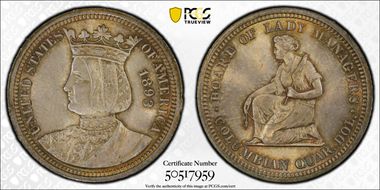 1893 25C Isabella MS65