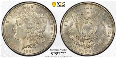 1904 $1 MS62