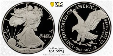2024-S $1 Silver Eagle PR70DCAM
