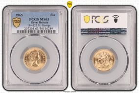 1965 Sov S-4125 St. George MS63