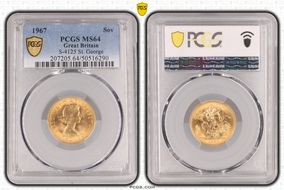 1967 Sov S-4125 St. George MS64