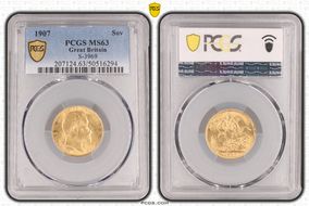 1907 Sov S-3969 MS63