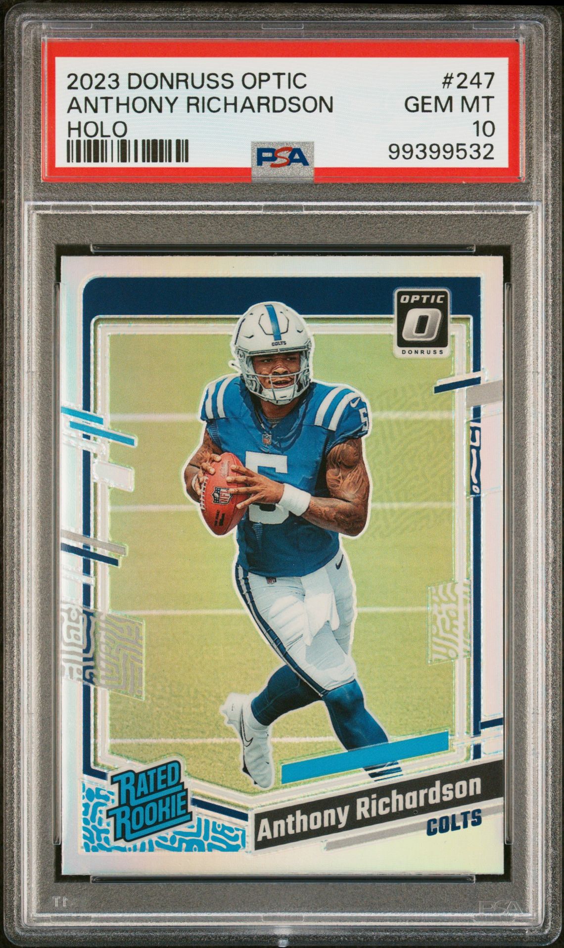2023 Panini PANINI DONRUSS OPTIC HOLO #247 Anthony Richardson front